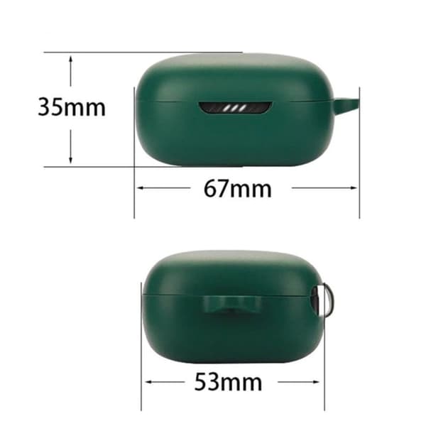 JBL Live Pro 2 silikonetui med spenne - Mørkeblå