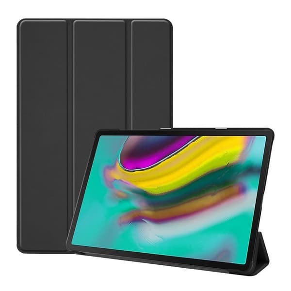 Samsung Galaxy Tab S5E tri-fold læretui - Svart