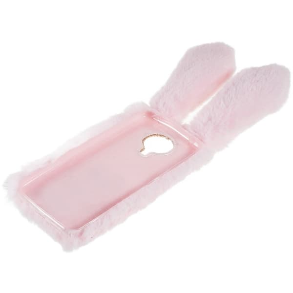 Fluffy Rabbit Nokia G20 / Nokia G10 Cover - Pink