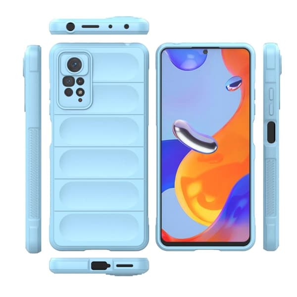 Mjukt greppformat Xiaomi Redmi Note 11 Pro 5G / Xiaomi Redmi Note 11 Pro skal - Blå