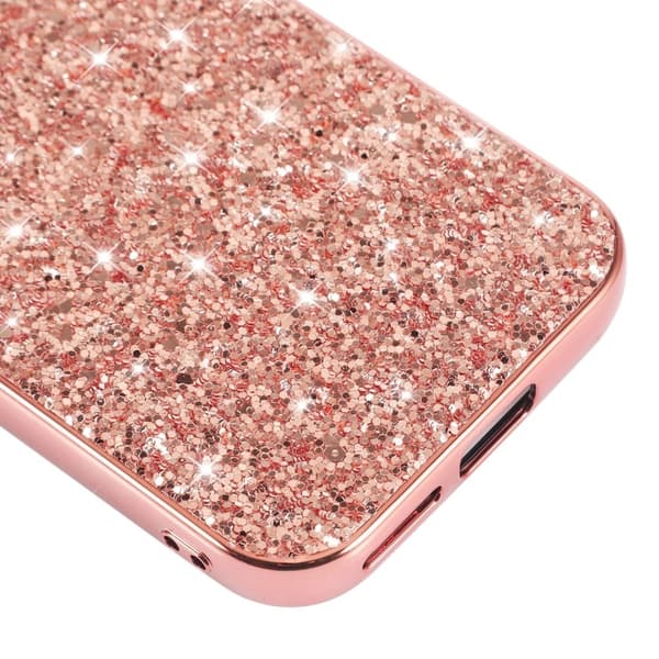 Glitter Google Pixel 9a skal - Guld