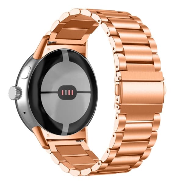 Google Pixel Watch elegant urrem i 316 rustfrit stål - Rødguld