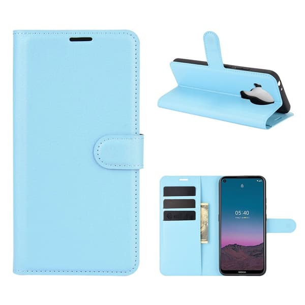 Classic Nokia 5.4 Flip Etui - Blå