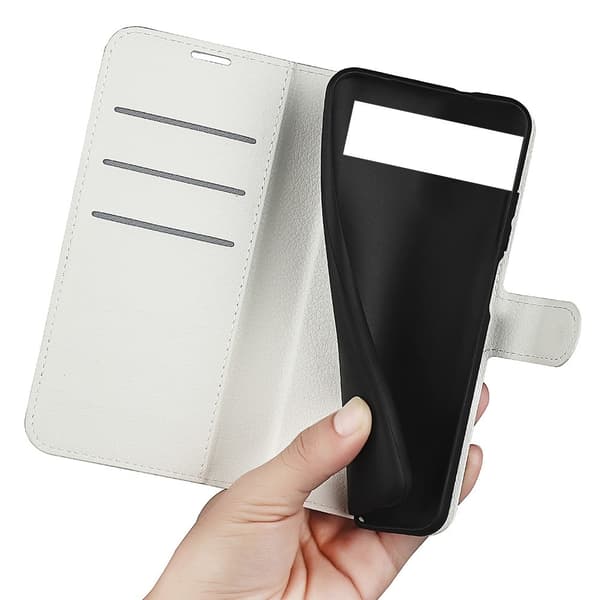 Classic Google Pixel 7 flip etui - Hvit