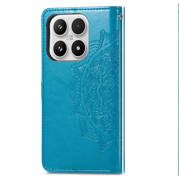 Mandala Xiaomi 17 læderetui - Blå