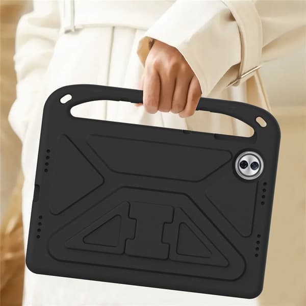 Honor Pad 10-etui med håndgreb og stativ - EVA-cover til tablet - Sort