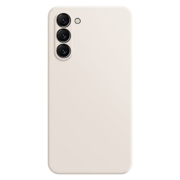 Skråt gummicover mod fald til Samsung Galaxy S23 Plus - Beige