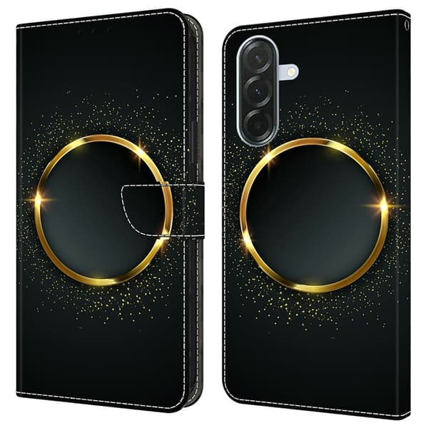 Wonderland Samsung Galaxy A57 flip etui - Guldring