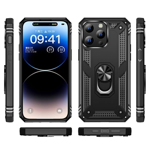 Bofink Combat iPhone 15 Pro Max Suojakotelo - Musta