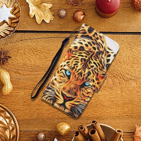 Wonderland Samsung Galaxy S21 FE Flip etui - Leopard