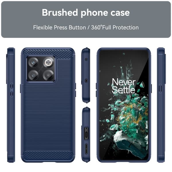 Carbon Flex Etui OnePlus 10t - Blå