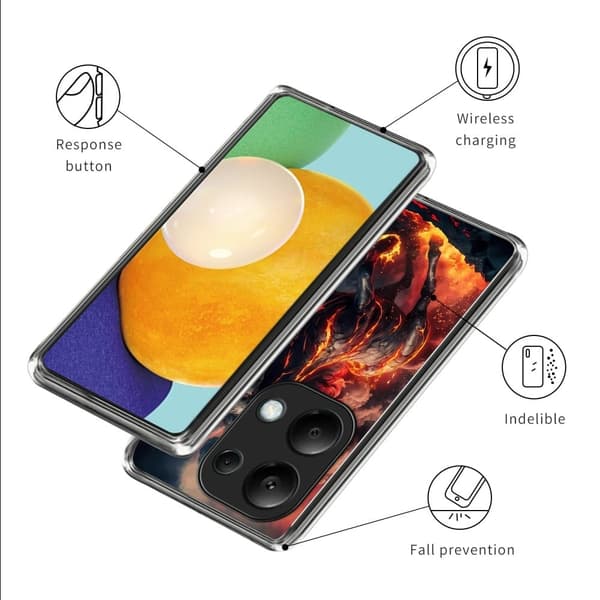 Vibe Xiaomi Redmi Note 13 Pro 4G skal - Eldhäst