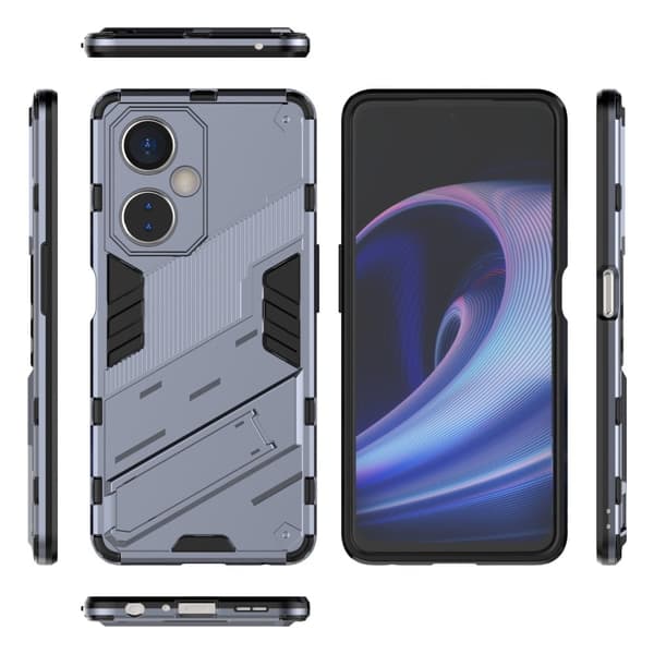 Stöttåligt OnePlus Nord CE 3 Lite hybridskal - Blå