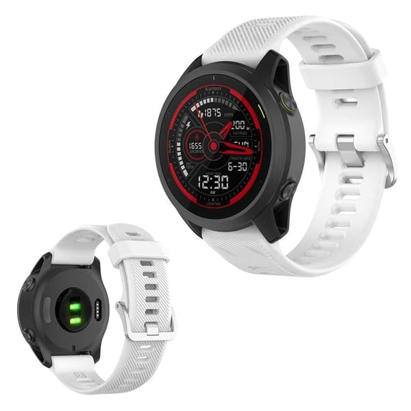 Garmin Forerunner 745 silikone-urrem - Hvid