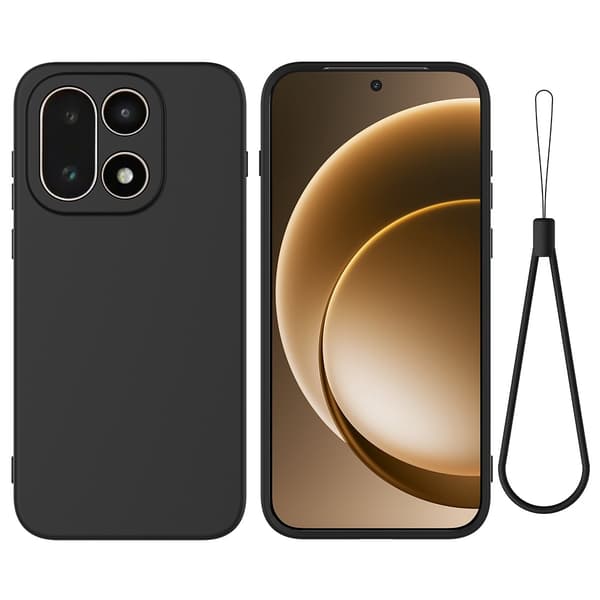 Matte Liquid OnePlus 15 silikone cover - Sort