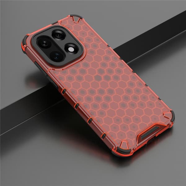 Bofink Honeycomb OnePlus 15 deksel - Rød