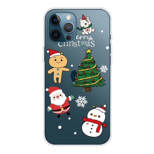 Julfodral till iPhone 14 Pro Max - Tecknad Jul