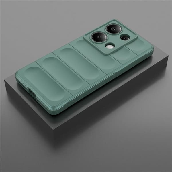 Blødt grebsformet Xiaomi Redmi Note 14S cover - Grøn
