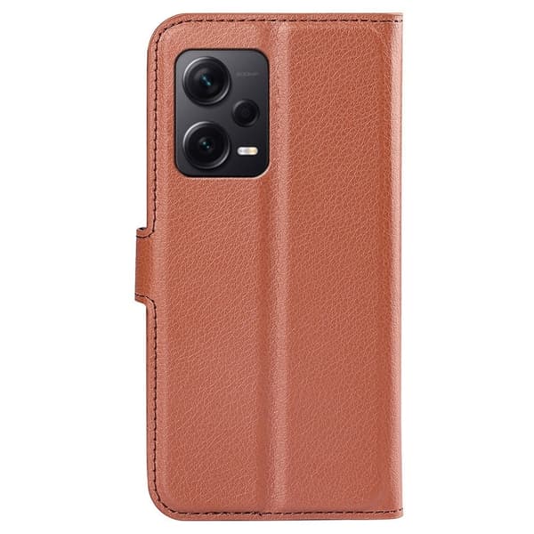 Classic Xiaomi Redmi Note 12 Pro Plus Flippetui - Brun