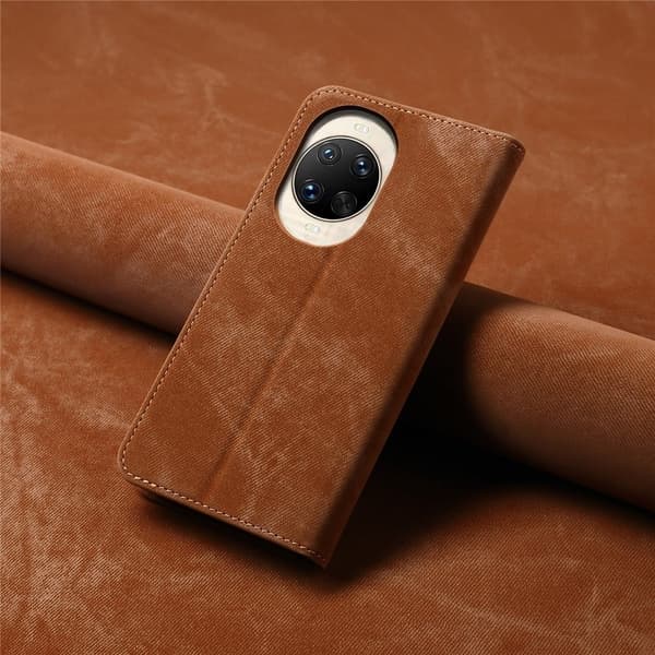 Jeans Huawei Nova 14 Pro 5G flip etui - Kaffe
