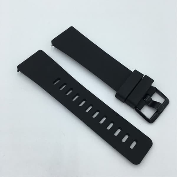 Fitbit Versa / Versa 2 silikon klokkereim - Svart