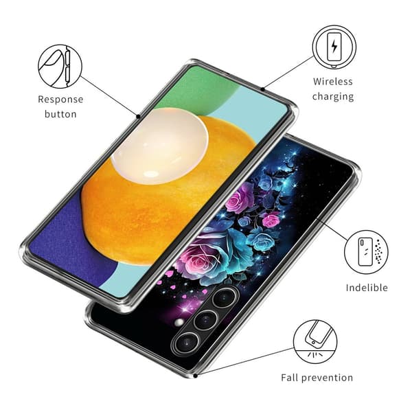 Vibe Samsung Galaxy S26 Plus cover - Drømmerose