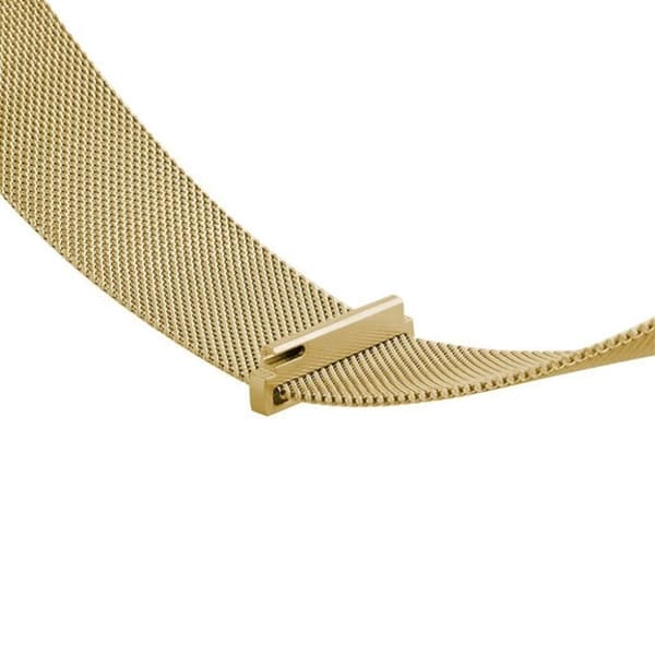 22mm Universel rustfrit stål Urrem - Guld