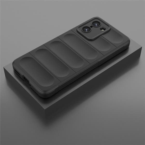 Blødt grebsformet OnePlus Nord CE5 / OnePlus Ace 5 Racing cover - Sort