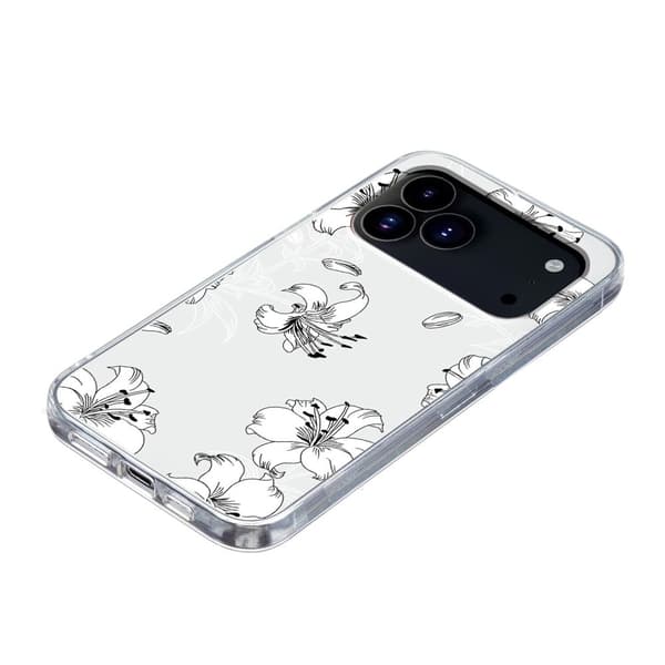 Imagine iPhone 17 Pro Max skal - Vit Blomma