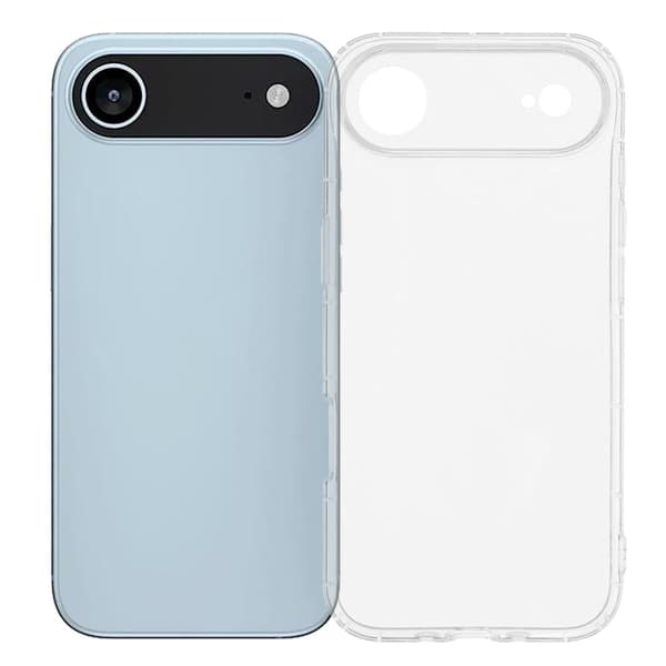 Erittäin ohut läpinäkyvä kotelo iPhone Air
