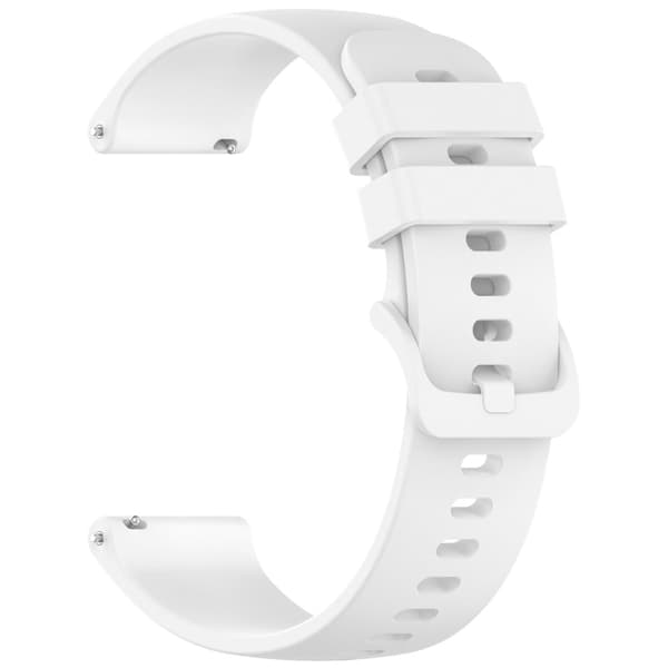 Garmin Forerunner 265 / Forerunner 255 Silicone Watch Band 22mm Quick Release Replacement Strap - Hvid