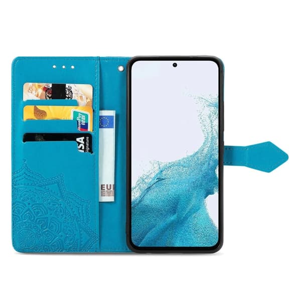 Mandala Samsung Galaxy A54 Flippetui - Blå