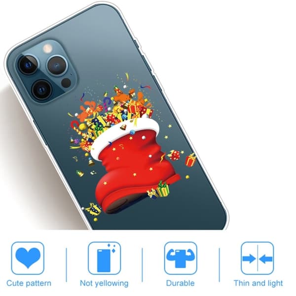 Juleveske til iPhone 14 Pro Max - Julestrømpe