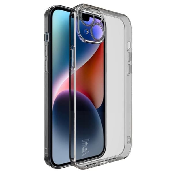 Imak UX-5 cover til iPhone 14 Plus - Gennemsigtig Sort