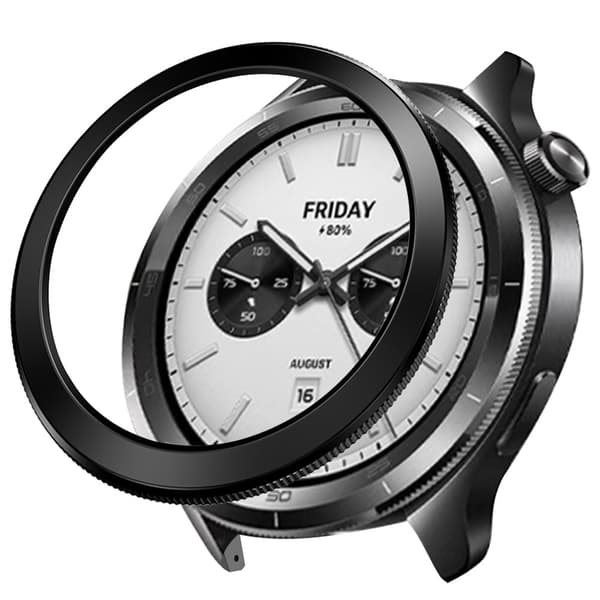 Xiaomi Watch S4 / S3 Bumpresistent Watch Bezel Slim Design Smartwatch Ring Frame - Sort