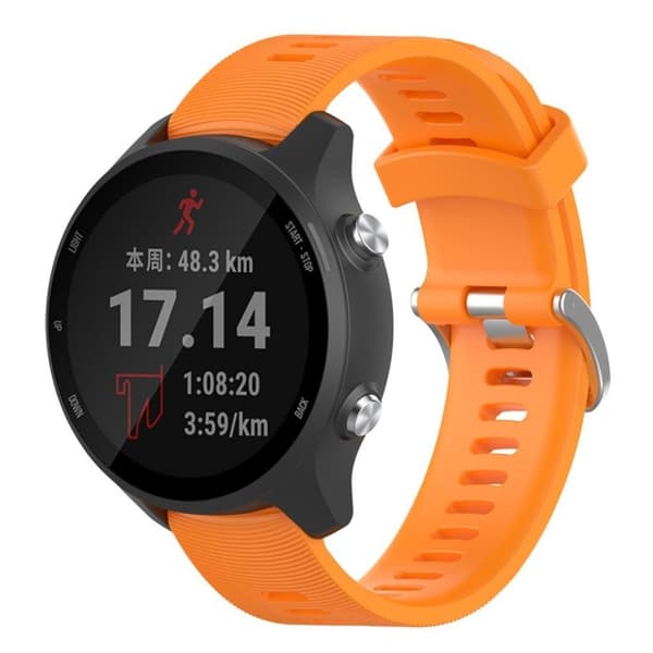 Garmin Forerunner 245 Silikon Klokkereim - Orange