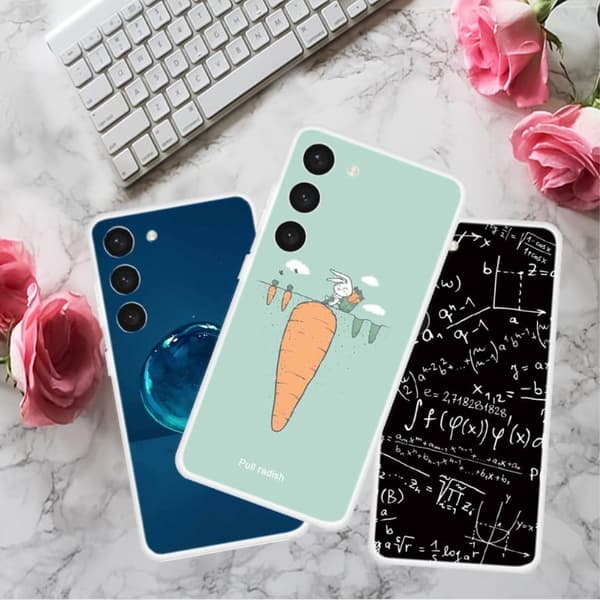 Deco Samsung Galaxy S23 Etui - Wow