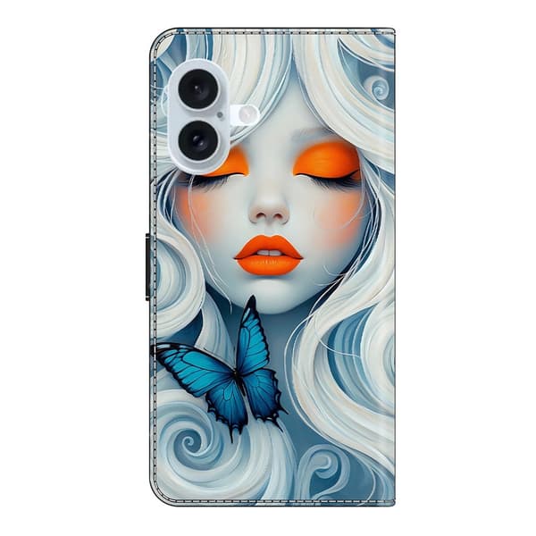Wonderland iPhone 17 flip etui - Snekvinde