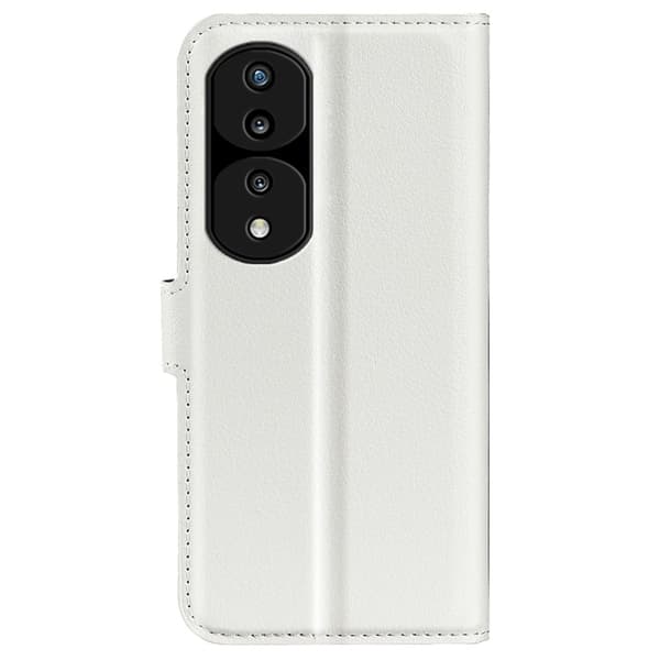 Klassisk Honor 70 Flip Etui - Hvid