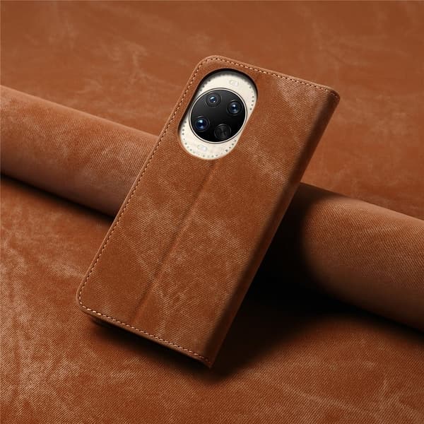 Jeans Huawei nova 14 Ultra flip etui - Kaffe