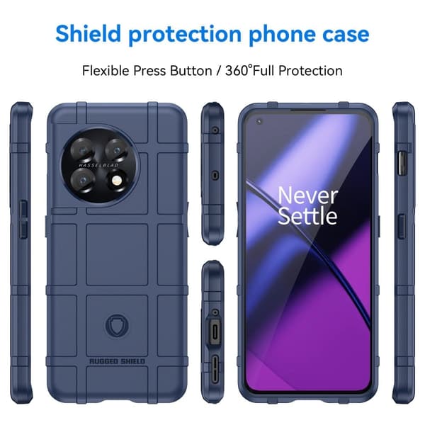 Rugged Shield Etui OnePlus 11 - Blå