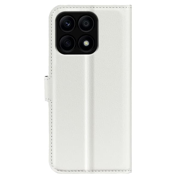 Klassisk Honor X8a Flip Etui - Hvid