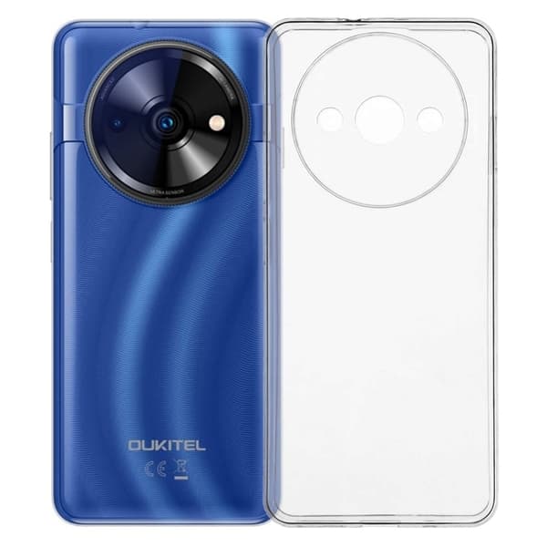 Erittäin ohut läpinäkyvä kotelo Oukitel C59 Pro