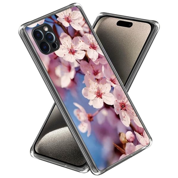 Deco iPhone 16 Pro Max deksel - Ferskenblomst