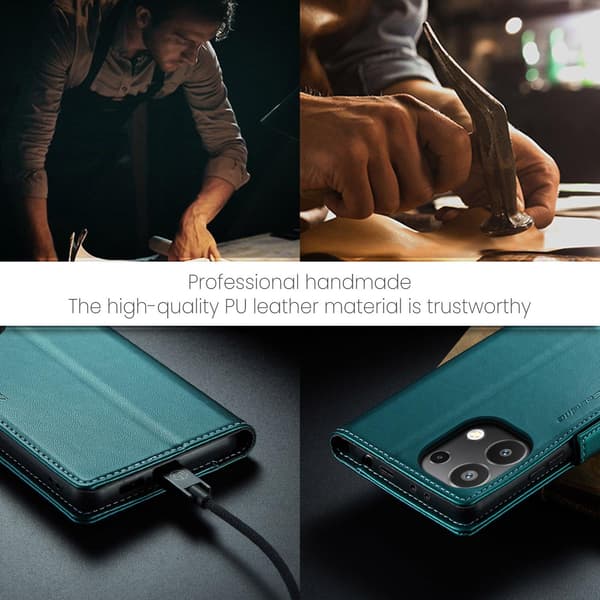 CaseMe Xiaomi Redmi Note 13 4G smooth etui - Grøn