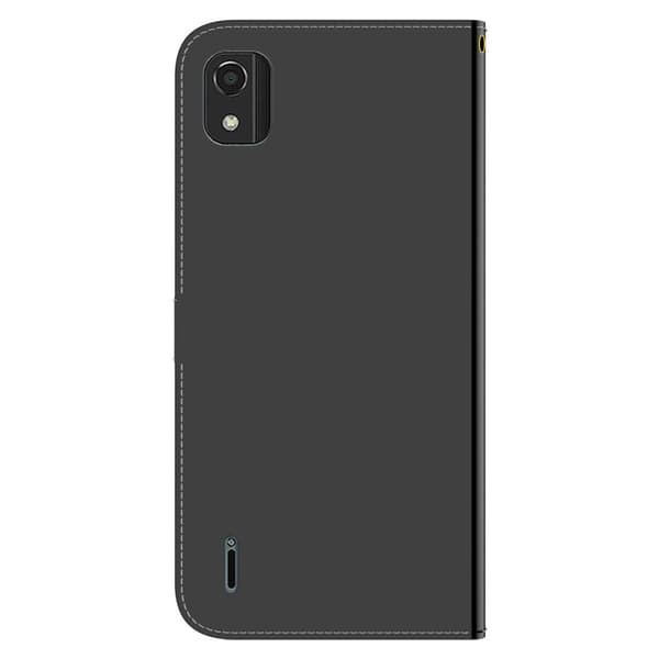 Mirror Nokia C2 2nd Edition Flip Etui - Sort