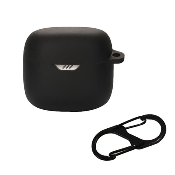 JBL Tune Flex silikonikotelo soljella - Musta
