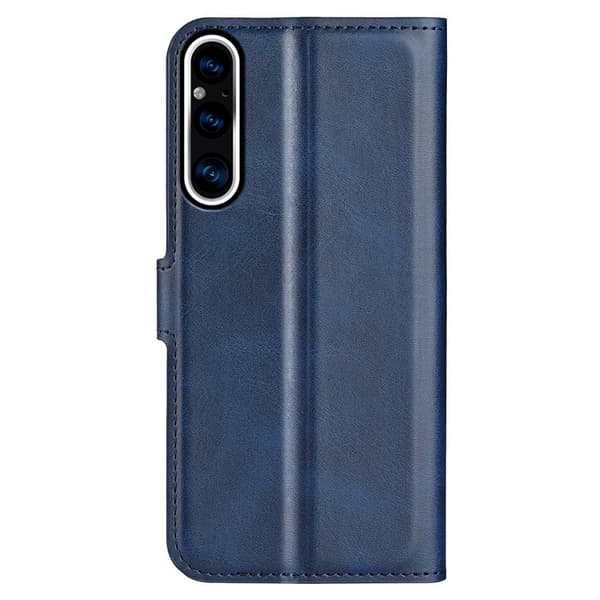 Læderetui med Pung til Sony Xperia 1 V - Blå