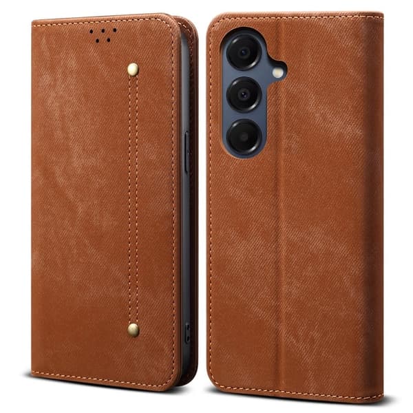 Jeans Samsung Galaxy A17 flip etui - Kaffe