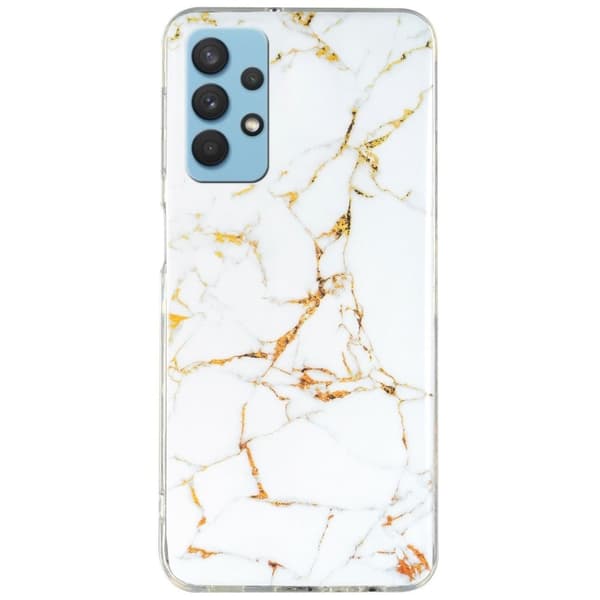 Marble Samsung Galaxy M32 5G / A32 5g Etui - Hvit